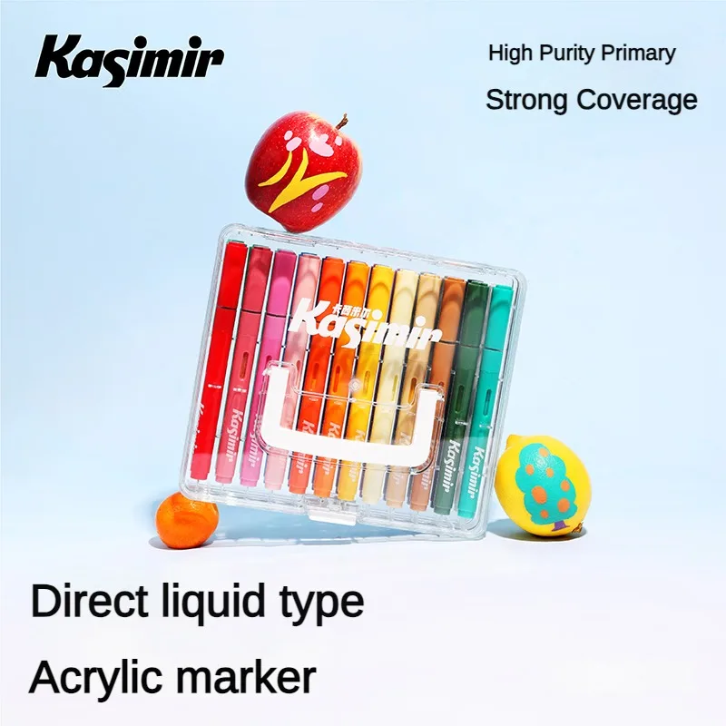 Copic Marker Classic - ปากกาอะคริลิค84/24สี kasimir ปากกาทาสีขนแปรงอ่อนนุ่มสำหรับศิลปะกราฟฟิตี้อุปกรณ์เครื่องเขียนของโรงเรียน