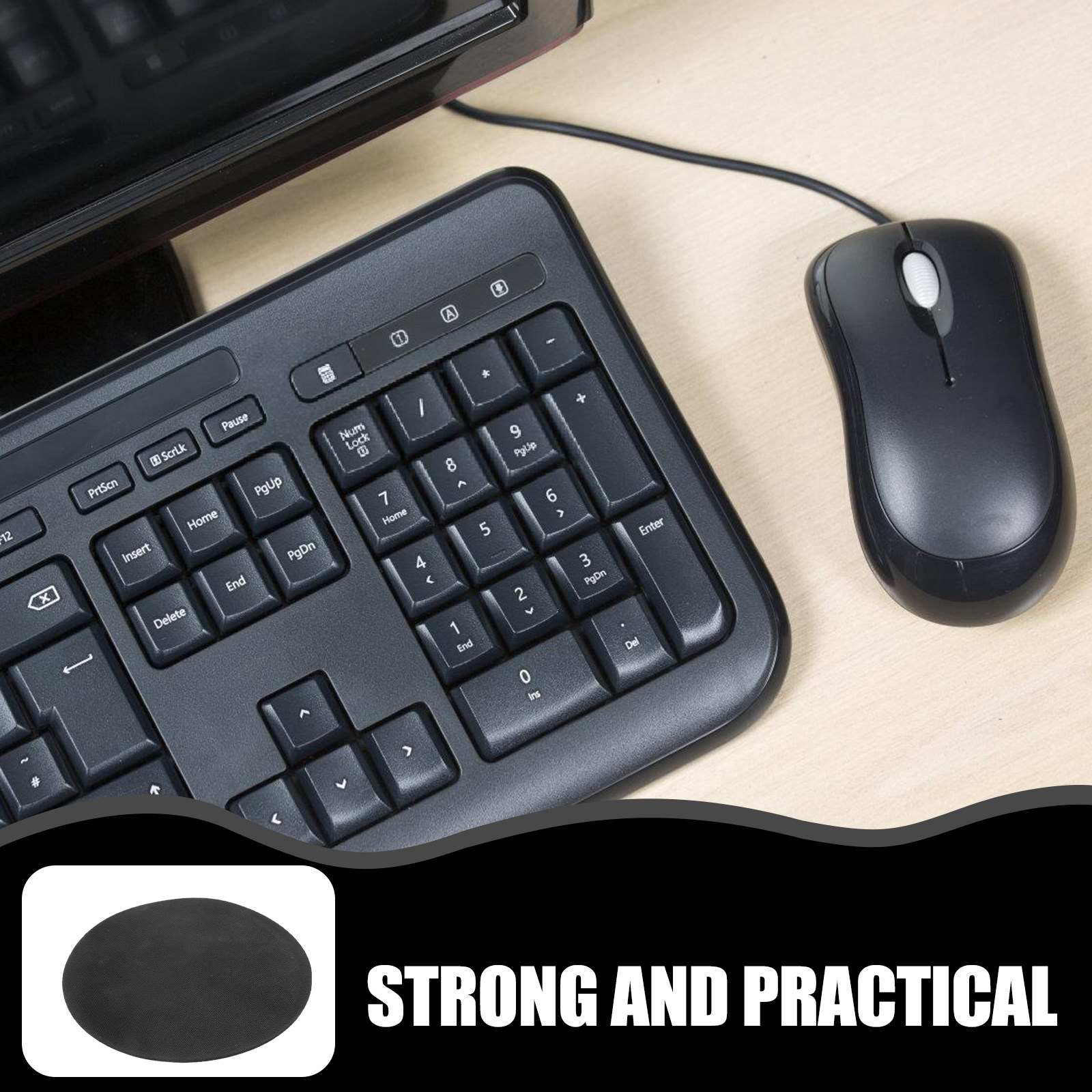 Mouse Pad Blank Sublimation - แผ่นรองเมาส์เปล่าสำหรับงานซับลิเมชั่น 4 ชิ้น แผ่นรองโต๊ะนีโอพรีนคุณภาพพรีเมียม สำหรับเล่นเกม สำนักงาน