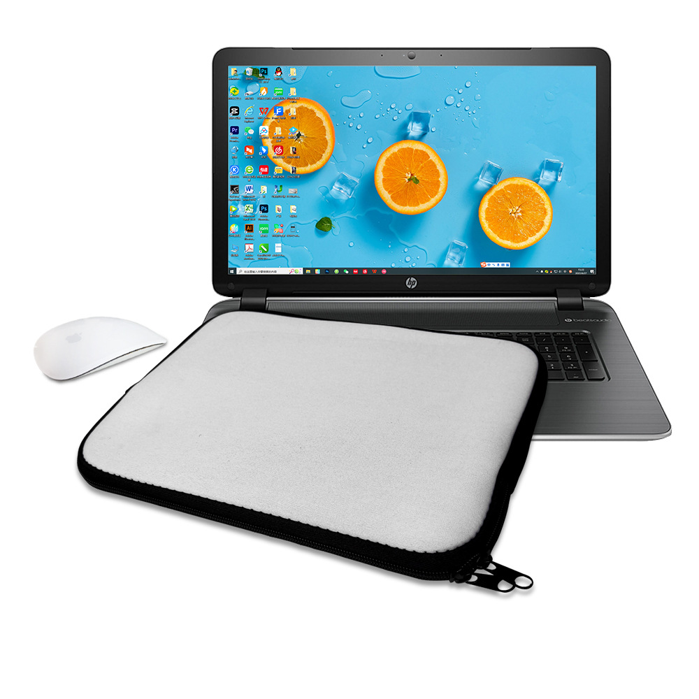 Laptop Sleeve Blank - 6 ชิ้น/ล็อต ซองใส่แล็ปท็อปสำหรับพิมพ์ลายด้วยหมึกซับลิเมชัน ของขวัญ DIY สำหรับการพิมพ์ด้วยเครื่องรีดความร้อน