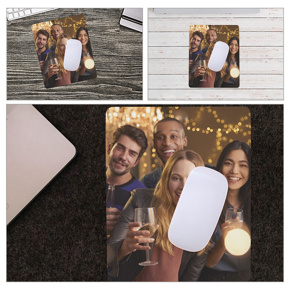 Mouse Pad Blank Sublimation - แผ่นรองเมาส์เปล่าสำหรับซับลิเมชั่น 4 ชิ้น สำหรับแล็ปท็อป ขนาดใหญ่ กันลื่น