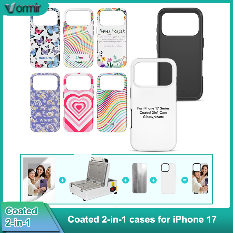Phone Case Blank Print - เคสโทรศัพท์เปล่าเคลือบ 2 in 1 สำหรับพิมพ์ลาย 3