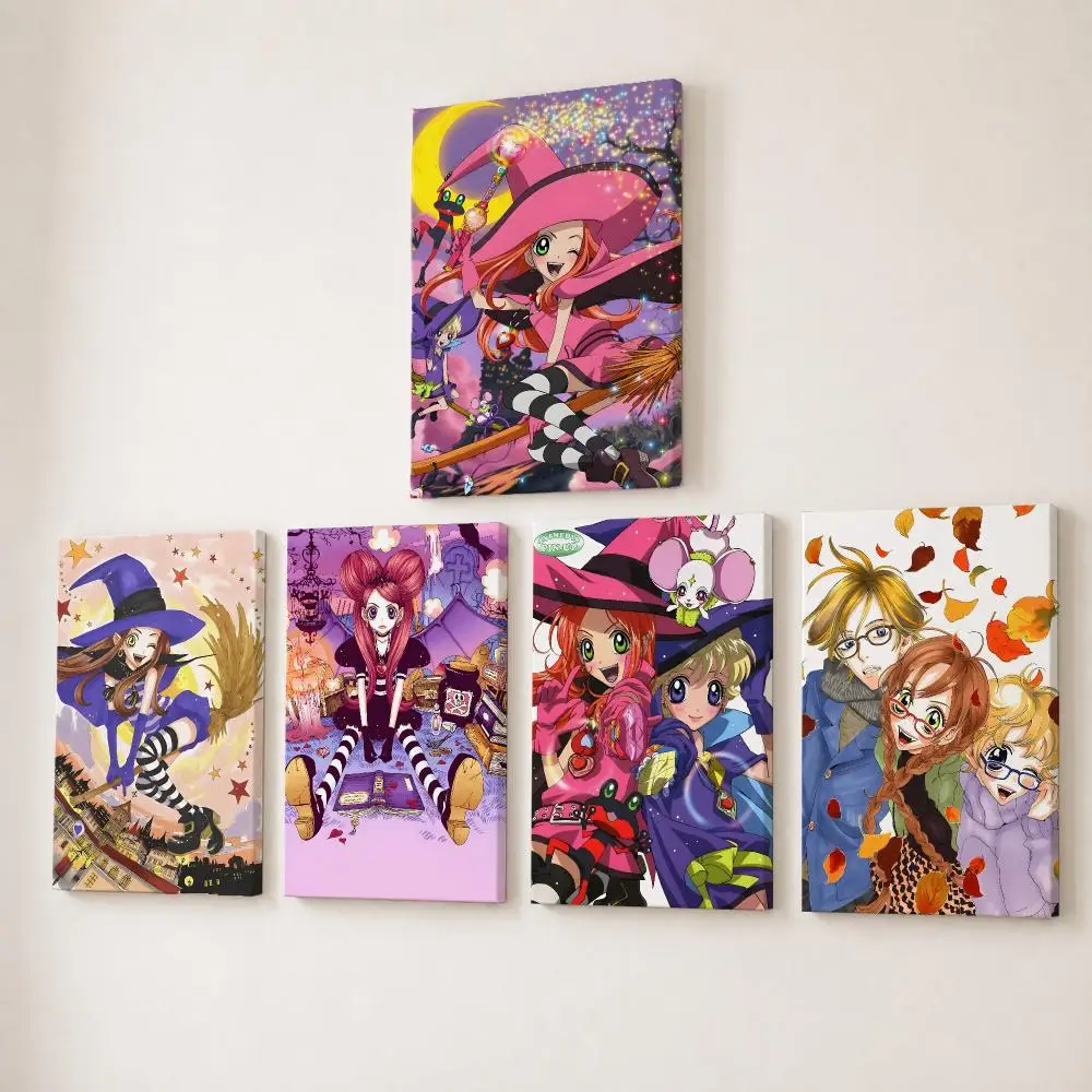 Canvas Wrap Ready - ภาพวาดลายอักษรศิลป์อนิเมะ S-Sugar Sugar Rune บนผ้าแคนวาสความละเอียดสูง พร้อมกรอบด้านใน