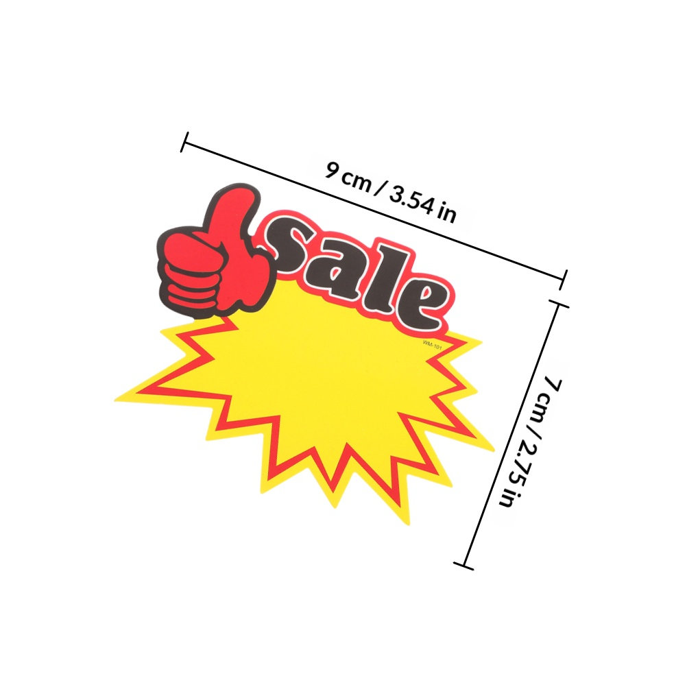 ป้ายราคา 200 ชิ้น ดีไซน์สีเหลื - Yard Sign Blank บทวิจารณ์และราคา