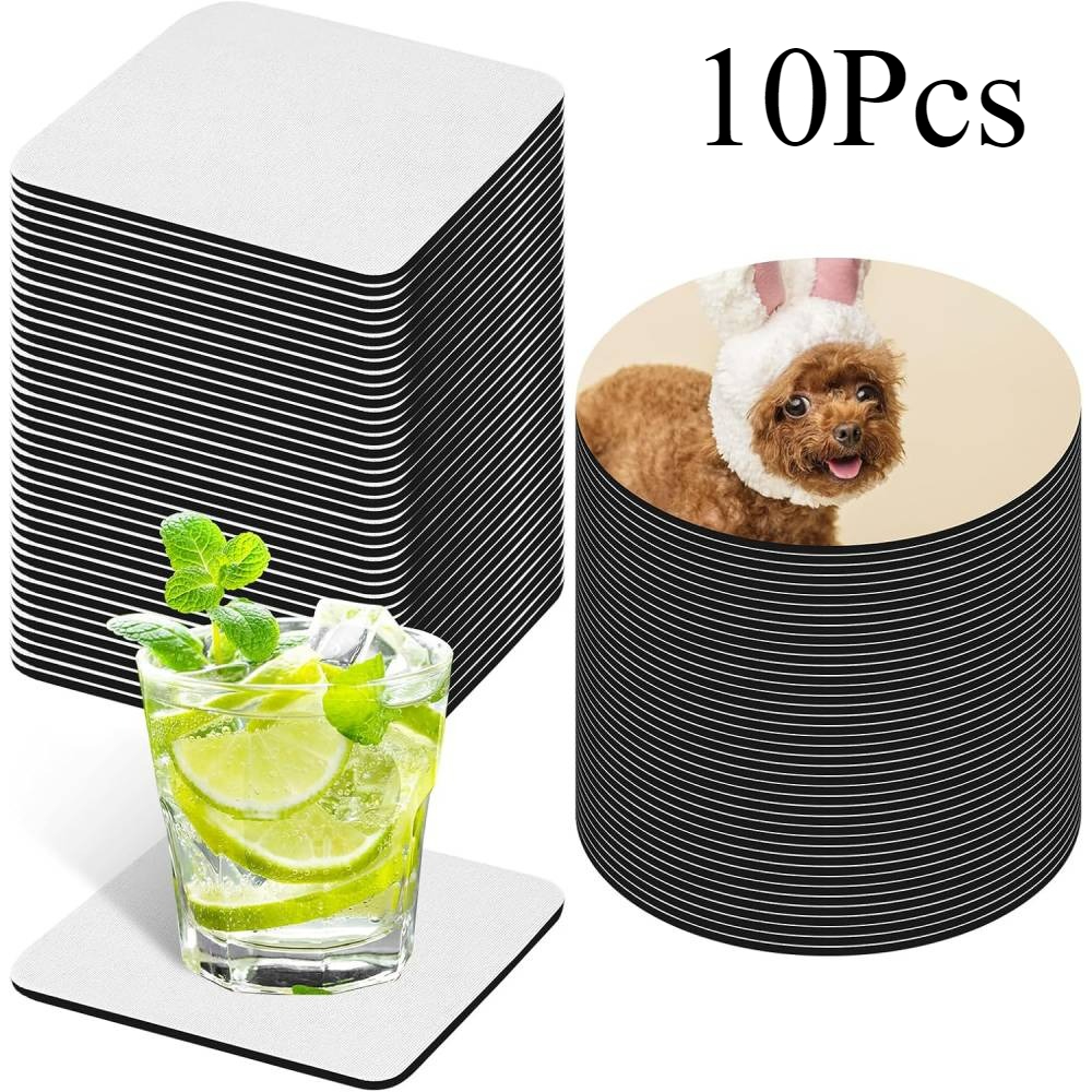 แผ่นรองแก้วสำหรับงานซับลิเมชั่ - Coaster Sublimation Blank บทวิจารณ์และราคา