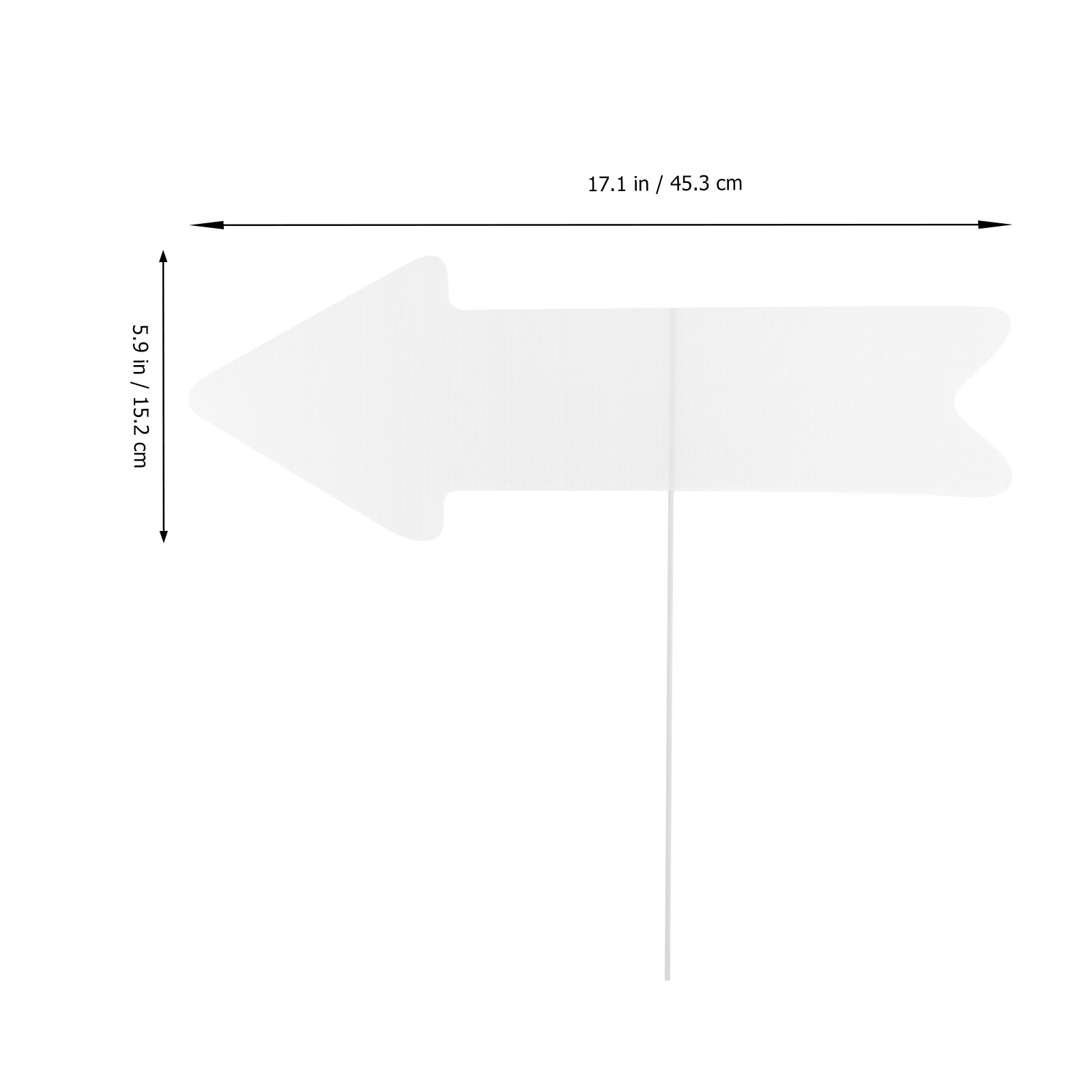ป้ายสนามหญ้าเปล่า แพ็ค 5 ชิ้น  - Yard Sign Blank บทวิจารณ์และราคา
