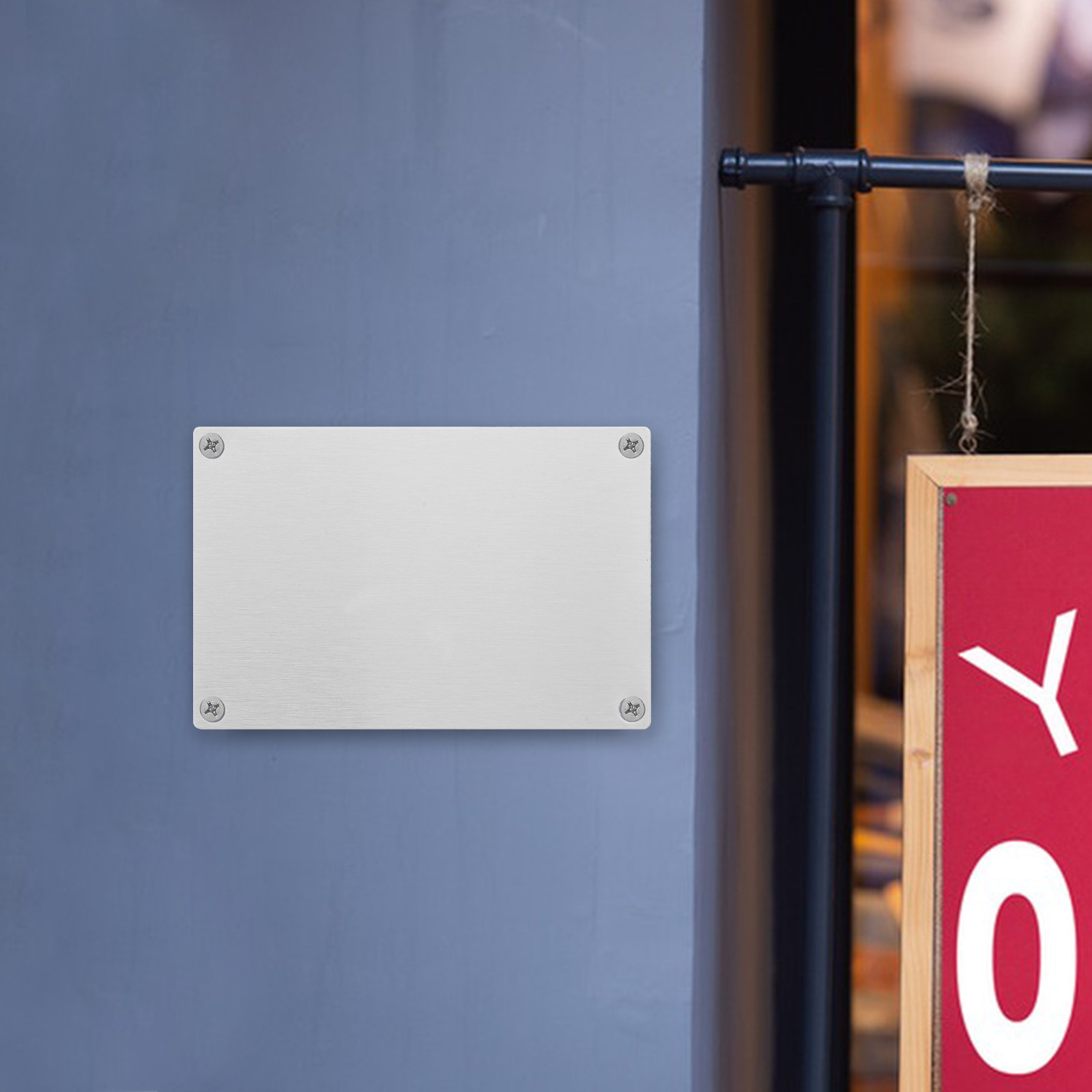 5 ชิ้น ป้ายโลหะสเตนเลสสตีลสำหร - Yard Sign Blank บทวิจารณ์และราคา