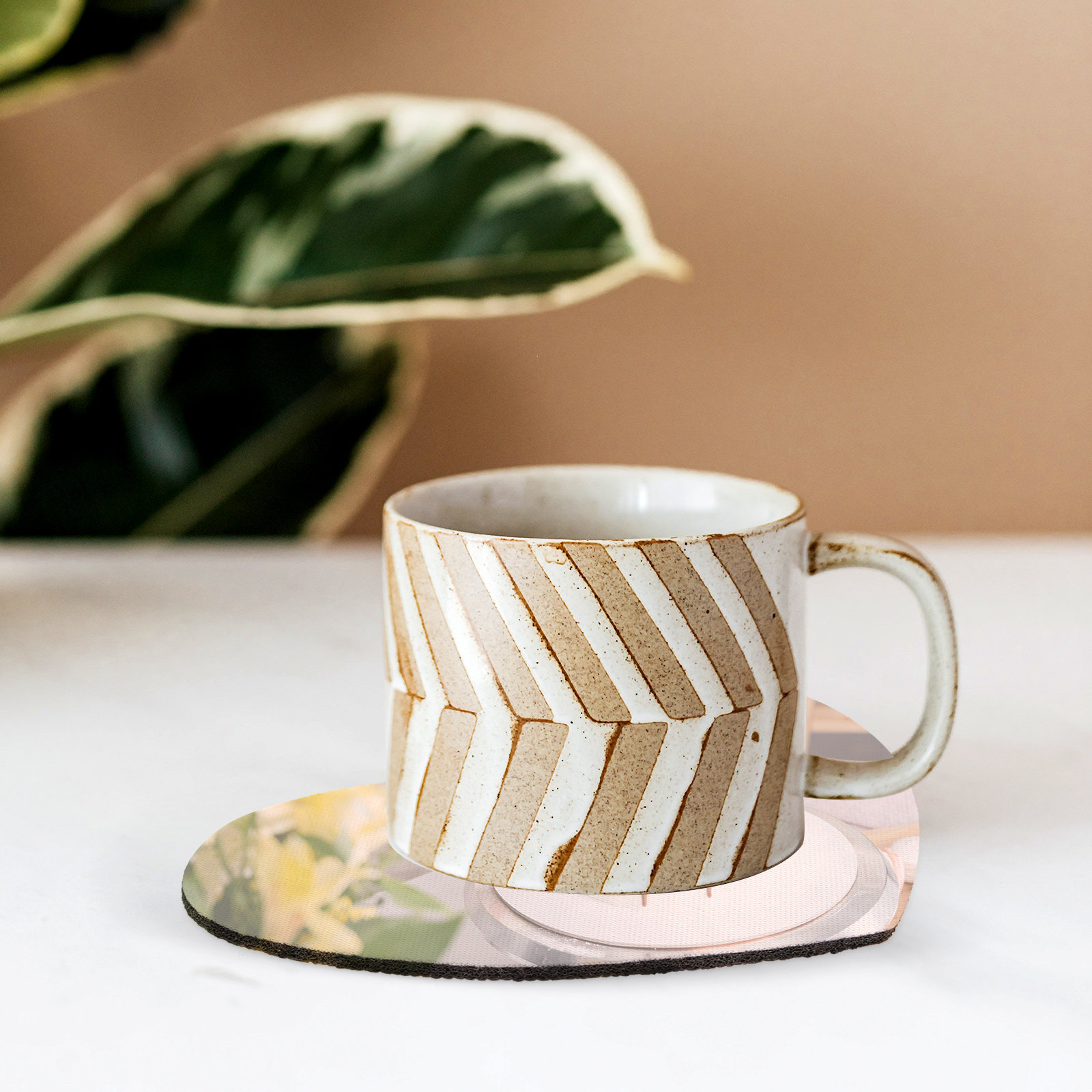 10 ชิ้น แผ่นรองแก้วเปล่าสำหรับ - Coaster Sublimation Blank บทวิจารณ์และราคา
