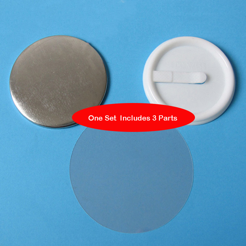 100 ชิ้น 58 มม. 2.25 นิ้ว ป้าย - Button Badge Blank บทวิจารณ์และราคา